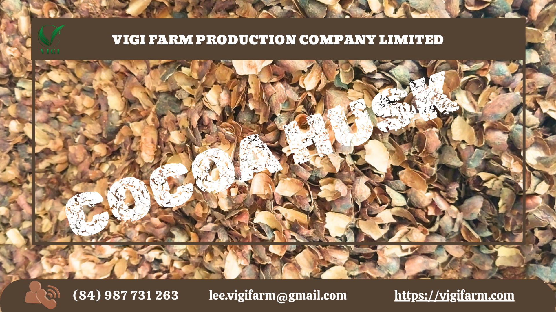 APRIL 4, 2026 - VIGI FARM EXPORTS COCOA HUSK TO THE AUSTRALIAN MARKET